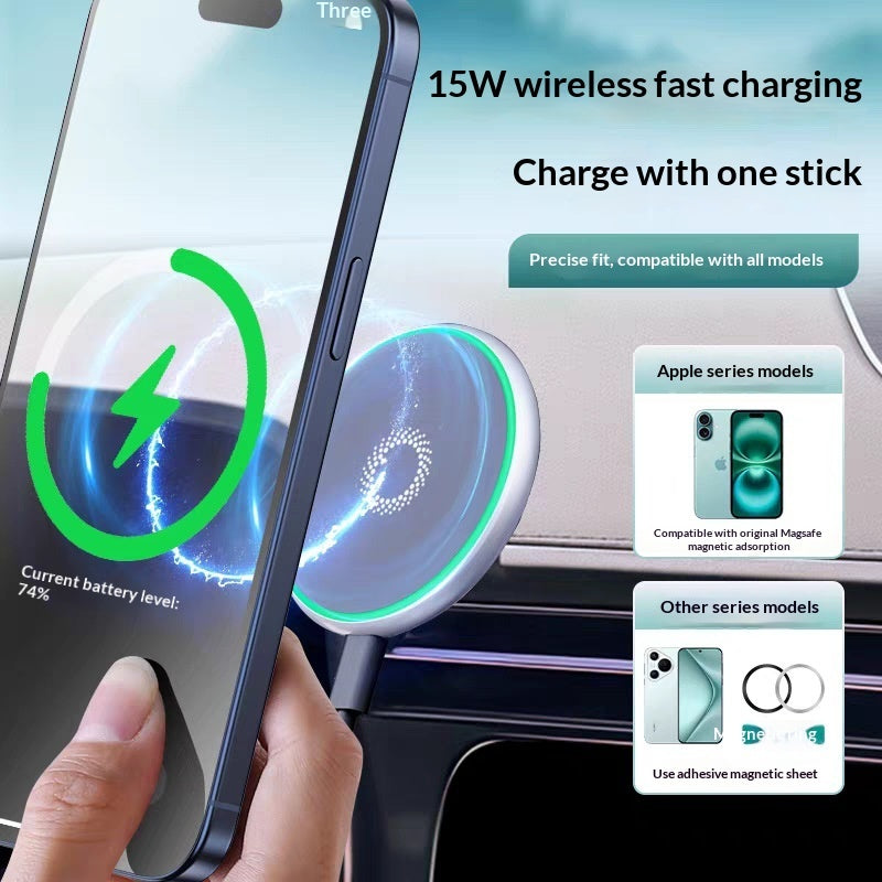 Magnetic Car Phone Holder – Σταθερό Κράτημα Χωρίς Πτώσεις🧲